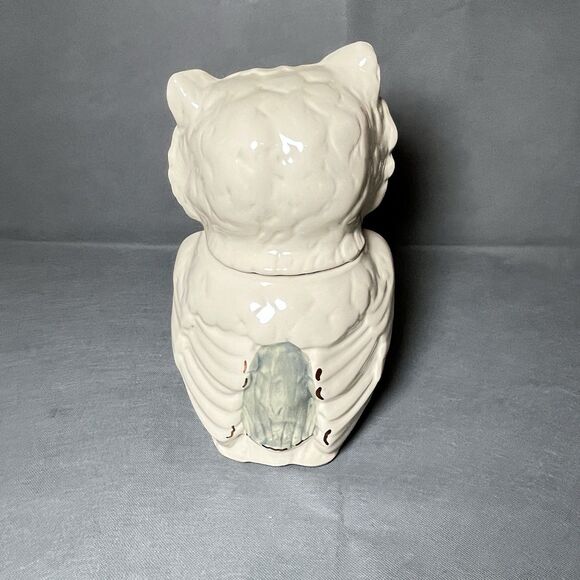 Vintage Shawnee Pottery 1940's Winking Owl Cookie Jar Excellent Condition USA - Picture 5 of 11